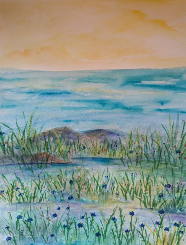 “Watercolor Painting Class with Rosellyn Grohol, Sunday - 05/04 from 10:3012:00”