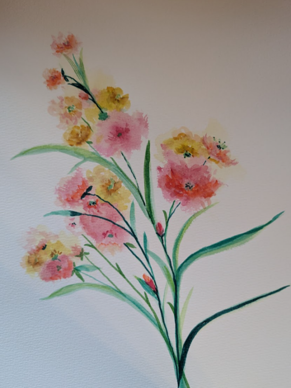 “Watercolor Painting Class with Rosellyn Grohol, Sunday - 07/13 from 10:3012:00”