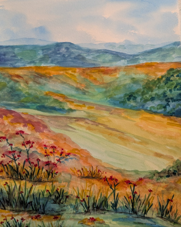 “Watercolor Painting Class with Rosellyn Grohol, Sunday - 09/14 from 10:3012:00”