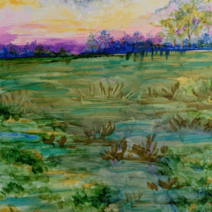 Alcohol Ink Landscapes with Rosellyn Grohol - Saturday 03-07 from 10:30-12:00