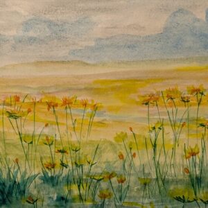 Watercolor Painting Basics Class with Rosellyn Grohol Sunday 10/19 2:30-4:00