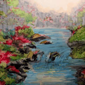 Alcohol Ink Landscapes with Rosellyn Grohol - Saturday 01-17 from 2:30-4:00