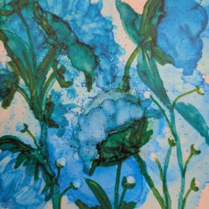 Echoes of Springtide - Alcohol Ink