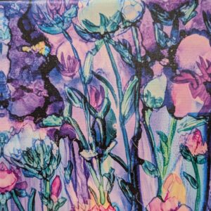 Verdant Mirage - Alcohol Ink