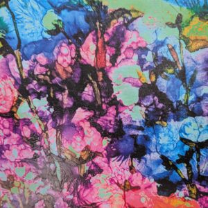 Luminous Veil - Alcohol Ink