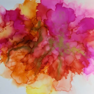 Abstract Alcohol Ink Workshop with Rosellyn Grohol, Saturday - 05/02 from 2:30-4:00