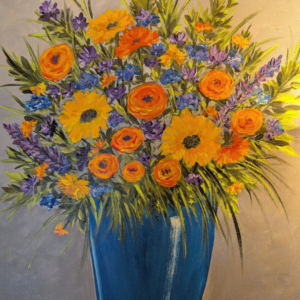 Acrylic Painting Class with Rosellyn Grohol - Sunday 09/20 - from 2:30-4:00