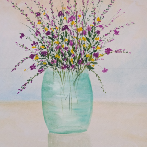 Watercolor Painting Basics Class with Rosellyn Grohol Saturday 06/27 12:30-2:00